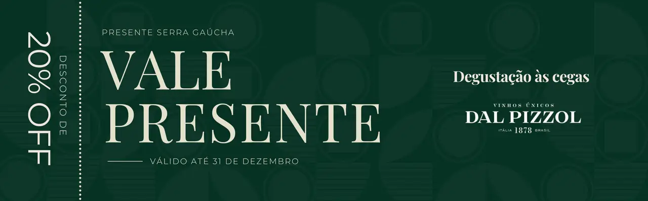 Cover - Vale Presente - Degustação às cegas na Vinícola Dal Pizzol