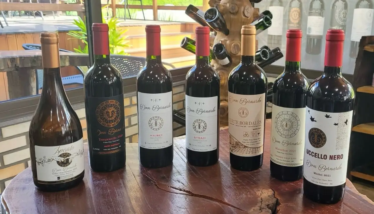 Cover - Degustação de 7 vinhos na vinícola Dom Bernardo
