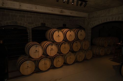 Cover - Tour parcelas com degustação guiada na cave subterrânea da vinícola Larentis